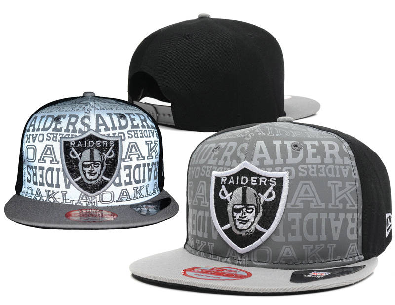 Oakland Raiders 2014 Draft Reflective Snapback Hat SD 0613